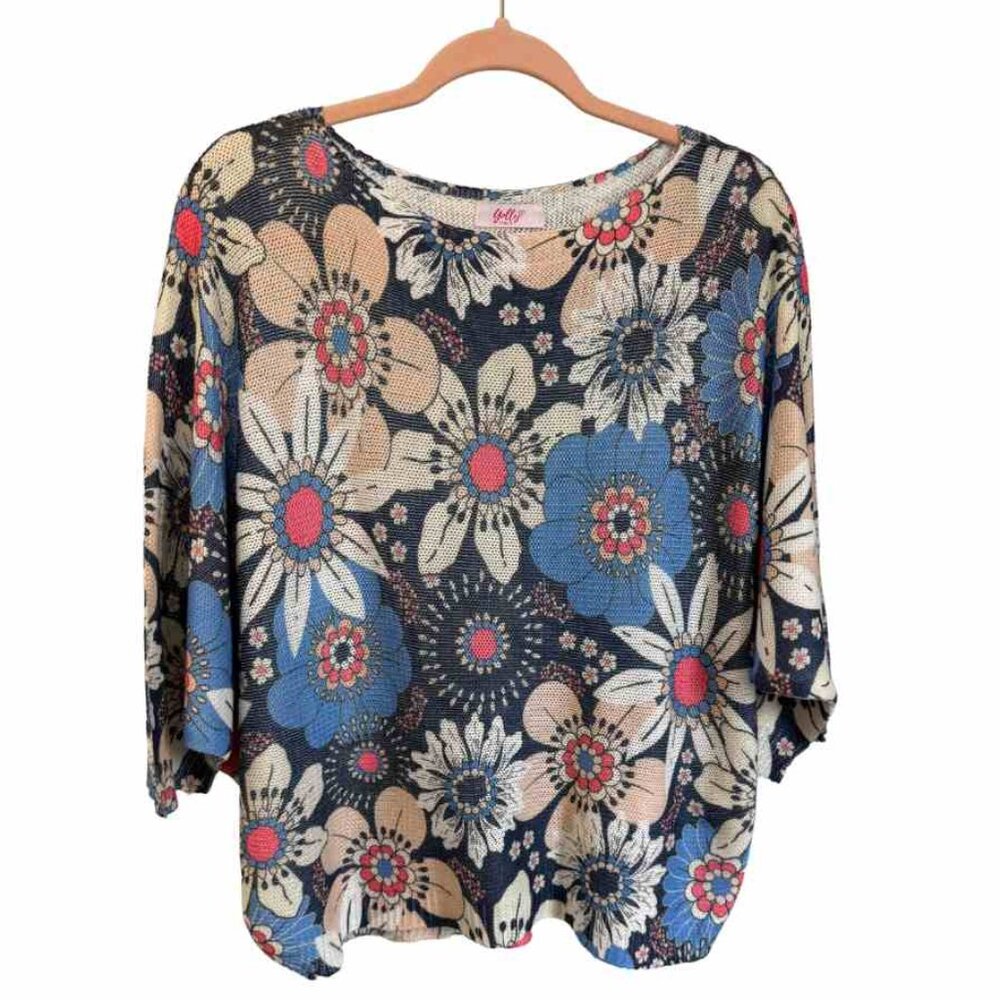 Yolly One Size Short Dohlman Sleeve Pullover Top, Size: One Size